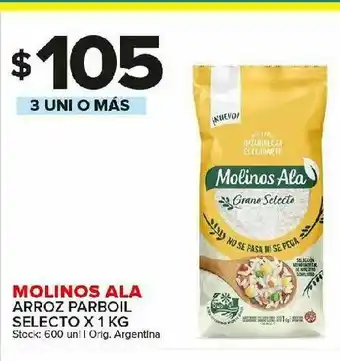 Carrefour Arroz parboil molinos ala 1kg oferta