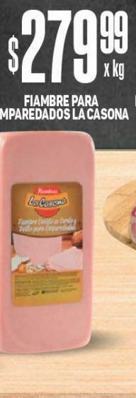 Makro Fiambre para emparedados la casona kg oferta