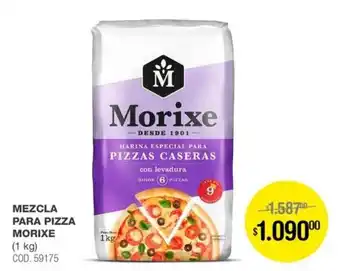Morixe mezcla para pizza