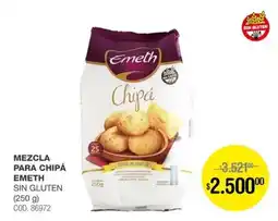 Atomo Conviene Emeth mezcla para chipá sin gluten oferta
