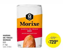 Atomo Conviene Morixe harina de trigo 000 oferta