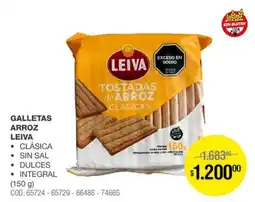 Atomo Conviene Leiva tostadas de arroz clásicas oferta