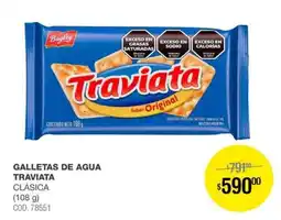 Atomo Conviene Traviata galletas de agua clásica oferta