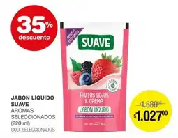Atomo Conviene Suave jabón líquido frutos rojos & crema oferta