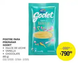 Atomo Conviene Arcor postre para preparar godet oferta
