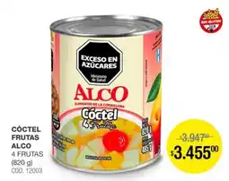 Atomo Conviene Alco cóctel 4 frutas oferta