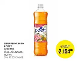 Atomo Conviene Poett limpiador piso aromas seleccionados oferta