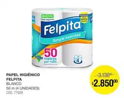 Atomo Conviene Felpita papel higiénico oferta