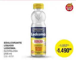 Atomo Conviene Ledesma edulcorante líquido sucralosa oferta