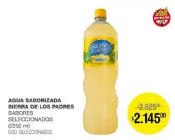 Atomo Conviene Sierra de los padres agua saborizada sabores seleccionados oferta