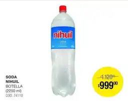 Atomo Conviene Nihuil soda oferta