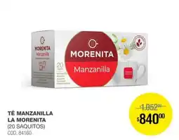 Atomo Conviene La morenita té manzanilla oferta