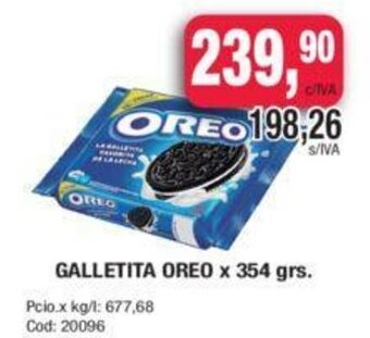 Maxiconsumo Galletita Oreo x 354 grs. oferta
