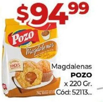 Diarco Magdalenas Pozo x 220 Gr. oferta