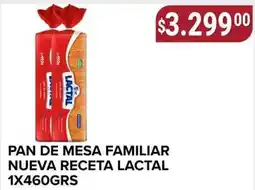 Supermercados Mayor Lactal pan de mesa familiar nueva receta oferta