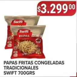 Supermercados Mayor Swift papas fritas congeladas tradicionales oferta