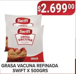 Supermercados Mayor Swift grasa vacuna refinada oferta