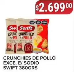 Supermercados Mayor Swift crunchies de pollo oferta