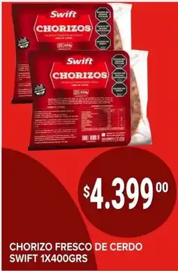 Supermercados Mayor Swift chorizos oferta