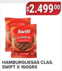 Supermercados Mayor Swift hamburguesas clasica oferta