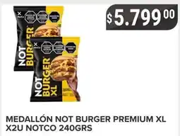 Supermercados Mayor Not burger medallón not burger premium xl oferta
