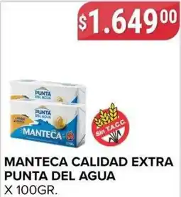 Supermercados Mayor Punta del agua manteca calidad extra oferta
