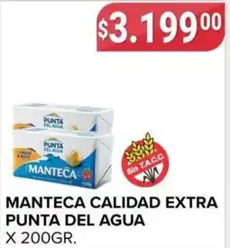 Supermercados Mayor Punta del agua manteca calidad extra oferta