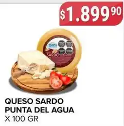 Supermercados Mayor Queso sardo punta del agua oferta