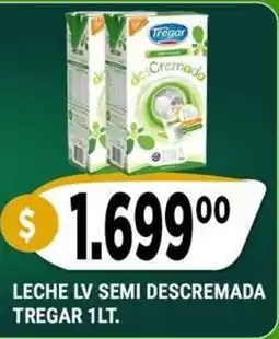 Supermercados Mayor Tregar leche lv semi descremada oferta