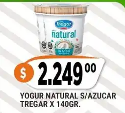 Supermercados Mayor Tregar yogur natural s/azucar oferta
