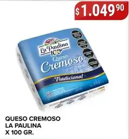 Supermercados Mayor La paulina queso cremoso tradicional oferta