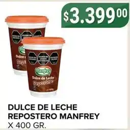 Supermercados Mayor Manfrey dulce de leche repostero oferta