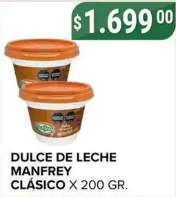Supermercados Mayor Manfrey dulce de leche clásico oferta