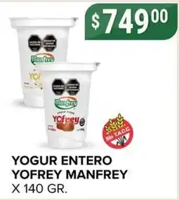 Supermercados Mayor Yofrey yogur entero oferta