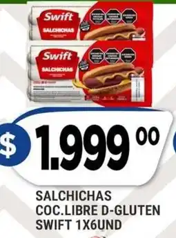 Supermercados Mayor Swift salchichas oferta