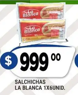 Supermercados Mayor La blanca salchichas oferta
