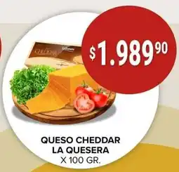 Supermercados Mayor La quesera queso cheddar oferta