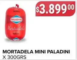 Supermercados Mayor Paladini mortadela mini oferta