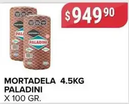 Supermercados Mayor Paladini mortadela oferta