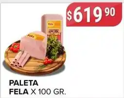 Supermercados Mayor Fela paleta oferta