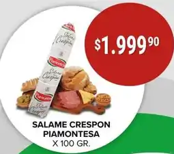 Supermercados Mayor Piamontesa salame crespon oferta