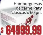 Gomez Pardo Paty - hamburguesas de carne clásicas oferta