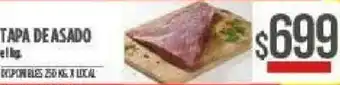 Supermercados Vea Tapa de Asado El Kg. oferta