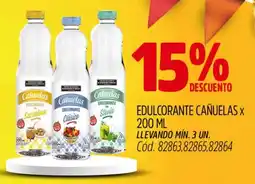 Supermercados Yaguar Cañuelas edulcorante oferta