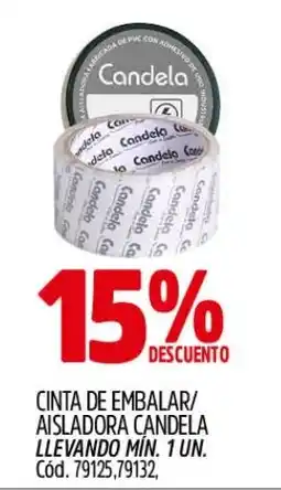 Supermercados Yaguar Candela cinta de embalar/aisladora oferta