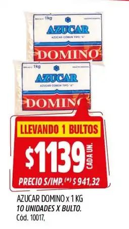 Supermercados Yaguar Domino azucar comun tipo a oferta