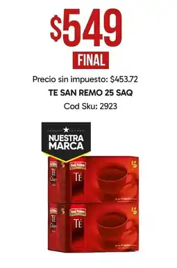 Supermercados Yaguar San remo te oferta