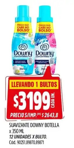 Supermercados Yaguar Downy suavizante botella oferta