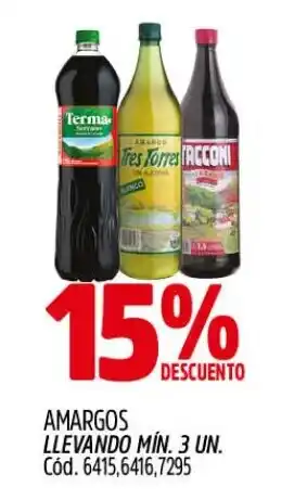 Supermercados Yaguar Termas amargos oferta
