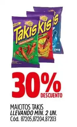 Supermercados Yaguar Takis maicitos oferta